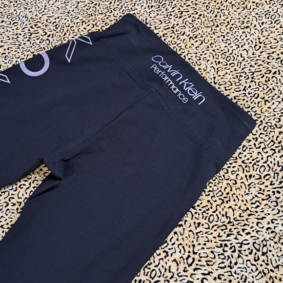 🌈CALVIN KLEIN PERFORMANCE FULL LENGTH COTTON LEGGINGS-S - Picture 4 of 6